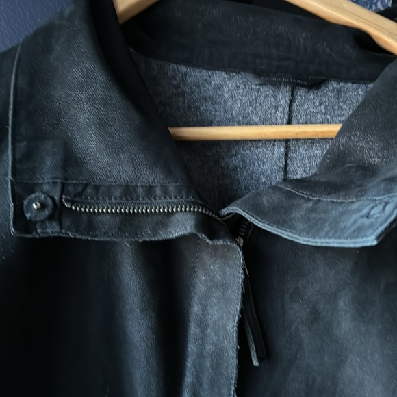 Danier suede coat with warm wool lining. In great used condition. - Picture 7 of 7